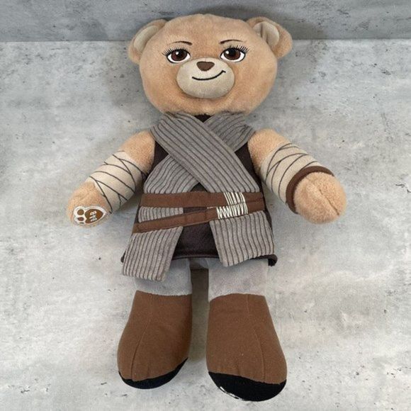 Build A Bear Star‎ Wars Rey Bear Disney Star Wars Force Awakens 2017 Plush BAB - Picture 3 of 7